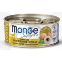 Monge Cat Supreme Steril Tonno, Riso e Longan 80 g