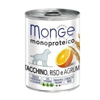 Monge Mono Fruit Tacchino e Agrumi 400 g - Cibo umido per cani