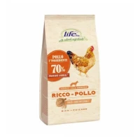 Lifepet Lifedog Pollo 2 kg - Mangime secco per cani