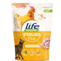 Lifepet Lifecat Sterilized Pollo 800 g - Crocchette per gatti sterilizzati