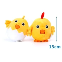 Nobleza Peluche Pollo e Guscio d'Uovo - Gioco per Cani