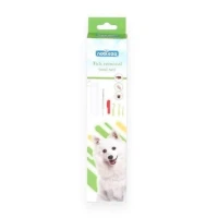 Nobleza Set Strumenti Rimozione Zecche per Cani