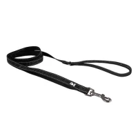 Hurtta Guinzaglio Casual Rope Nero/Argento 180x8