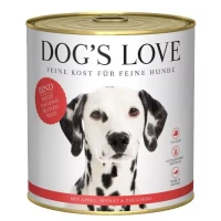 DOG'S LOVE Manzo, Mela, Spinaci e Zucchina - 800g