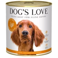Dog's Love Tacchino/Mela/Zucchina/Olio Noce 800g - DOGSLOVE