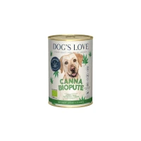 Dog's Love Canna Canis Gr 400 Tacchino - Mangime Umido per Cane