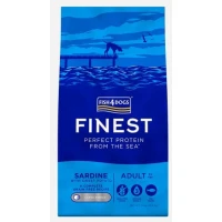 Fish4Dogs Finest Adult Sardine/Patate (Large Kibble) 12 kg
