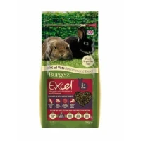 Burgess Excel Coniglio Mature Mirtilli/Ginseng 1,5 kg