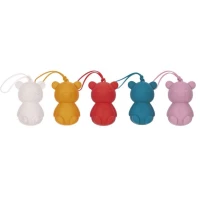 Portasacchetti Teddy Silicone Bianco - Ferrib ravella