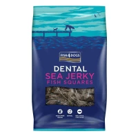 Fish4Dogs Dental Quadratini Pesce Essiccato Gr 115