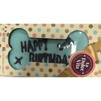 Biscotto Happy Birthday a Osso Large - LEOPET