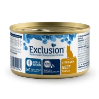 Exclusion Medit Noble Cat Um Sterilized Manzo 85g - Dorado