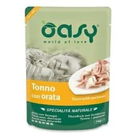 OASY Cat Buste Tonno/Orata 24 x 70g - Mangime Umido