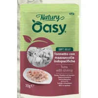 Oasy Cat Natury Bustine Tonnetto/Mazzancolle 24 x Gr 70