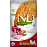 ND Dog Ancestral Mini Light con Melograno 2,5 kg - Farmina