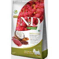 ND Dog Quinoa Mini Skin/Coat Anatra/Cocco/Curcuma - Farmina