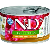 ND Umido Dog Quinoa con Quaglia e Cocco - Farmina