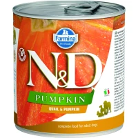 ND Umido Dog Pumpkin Quaglieria 285g - Farmina