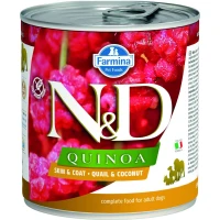 ND Umido Dog Quinoa con Quaglia e Cocco 285g - Farmina
