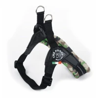 Pettorina Easy Fit Neon Regolabile 1 Mimetica Verde TREPONTI