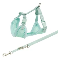 Pettorina Junior Morbida con Guinzaglio M/L Menta - TRIXIE