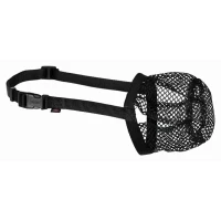 Museruola Antiavvelenamento Poliestere XL Nero - TRIXIE