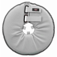 Collare Elisabetta in Gomma - TRIXIE - M (21,5 cm) Grigio