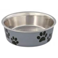 Ciotola Acciaio Inox Rivestita Plastica LT 1,5 - TRIXIE
