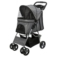 Passeggino per Cani/Gatti Grigio TRIXIE 47x100x80