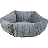 Cuccia TX Livia in Velluto Grigio Ø50cm - TRIXIE