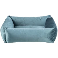 TX Malia Cuccia Velluto Blu-Grigio 65x55cm - Trixie