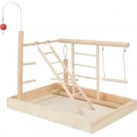 Trixie Spazio Gioco Uccelli in Legno cm 34x26x25