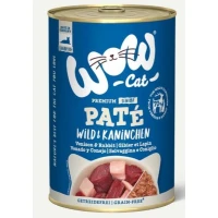 Wow Cat Senior Selvaggina/Coniglio Gr 400 - Mangime Umido per Gatti