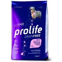 Prolife Dog Grain Free Medium/Large Maiale/Patate
