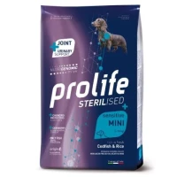 Prolife Dog Sterilized Sensitive Mini Merluzzo/Riso