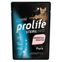 Prolife Cat UM Sterilized Buste Maiale 12 x Gr 85