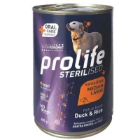 Prolife Dog Sterilized Sensitive Anatra M/L Gr 400