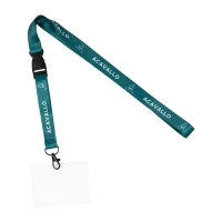 Acavallo Porta badge con cordino logato - Unica Verde