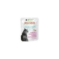 Almo Nature Cat Hydratation Help Brodo di Salmone con Filetto 24 x 50 g