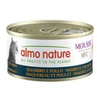 Almo Nature HFC Mousse Sgombro e Pollo Gatto 70 g