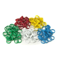 Anelli per piccioni in plastica a spirale 10 mm