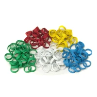 Anelli per piccioni in plastica a spirale 10 mm
