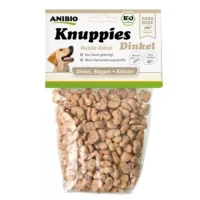 Anibio Knuppies al Farro 160g - Snack Naturali per Cane