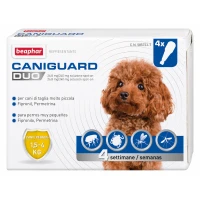 Antiparassitario pulci, zecche, zanzare e mosche Caniguard duo - Beaphar