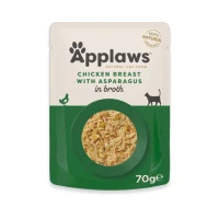Applaws Buste Pollo, Asparagi e Riso per Gatti 12x70 g