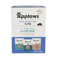 Applaws Multipack Selezione Pesce in Jelly 12x70 g