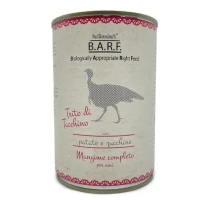 BARF Dog Menù Trito di Tacchino per Cani 400 g