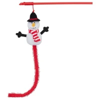 Canna da Pesca per gatti - Pupazzo di neve - Trixie