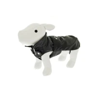 Cappottino chiodo per cani Ferribiella Rider nero