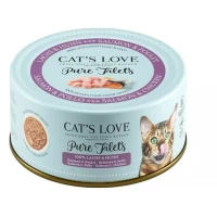 Cat's Love Filetti Salmone e Pollo 100g
